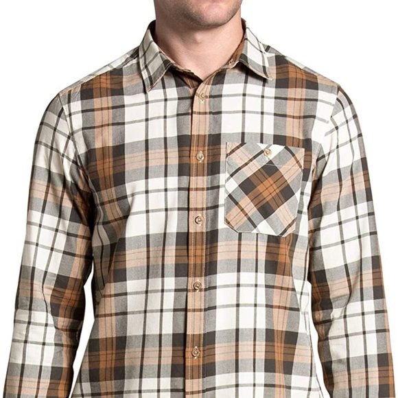 🆕 The North Face Men's L/S Hayden Pass 2.0 Shirt, SM-Vintage White Heritage P. - Picture 2 of 12